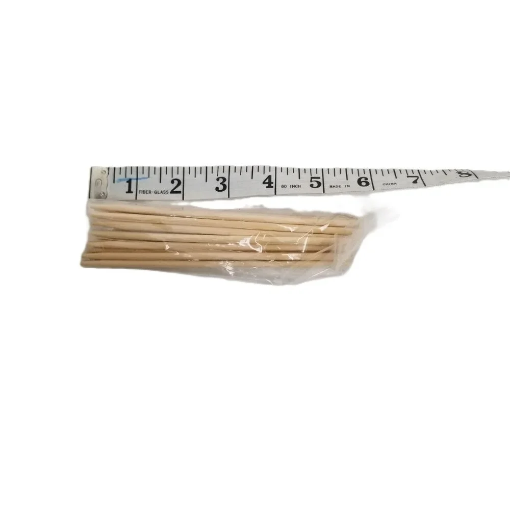 84 Wooden Craft Sticks 6 Inch Pointed Dowel Rods New Sealed